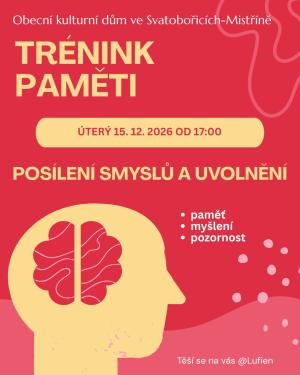 trénink paměti